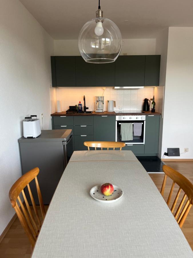 Helle Wohnung Mit Grossem Balkon Oberreute Luaran gambar